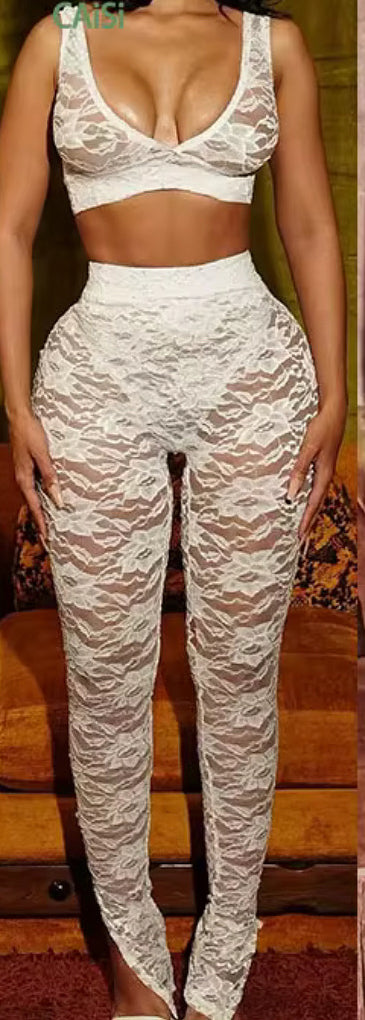 I got lace body Two piece sets